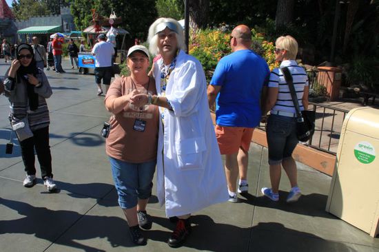 Mit mir wagte er sogar ein kleines Tänzchen!