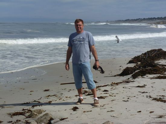 Bernhard total geflasht von der traumhaften Umgebung.
Sind wir lebendig im Paradies angekommen?