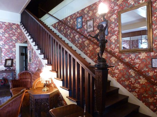 Das Treppenhaus im Union Hotel