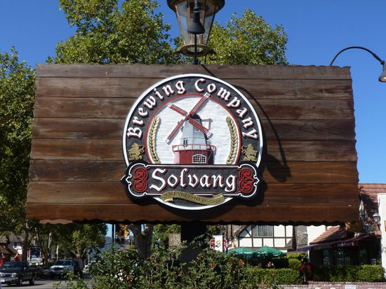 Sogar eine eigene Brauerei gibt es in Solvang