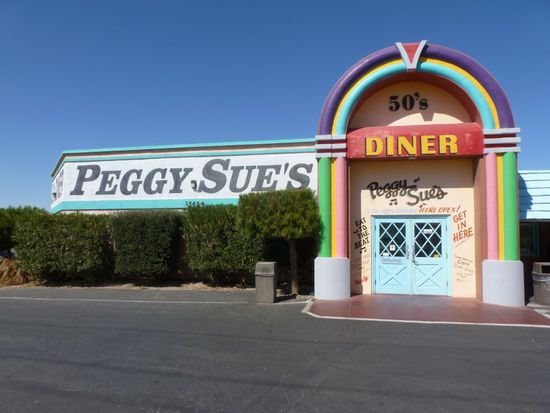 Ein Diner ganz im Stil der 50ziger Jahre - wir sind mal wieder total begeistert.