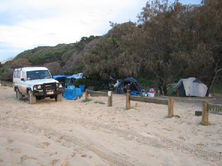Unser Camp am Freitag mit Jeep