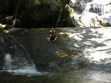 Die Steinrutsche
