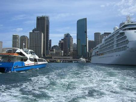 Auf der Sydney Ferry