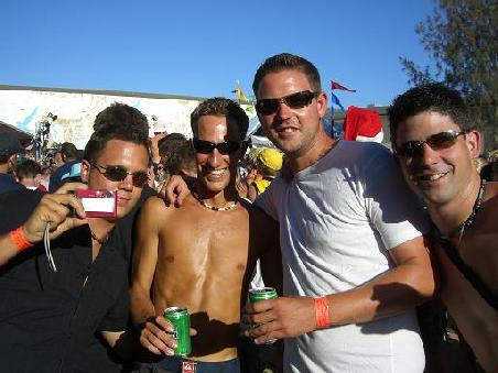 Mario, Thomas, Pascal und Andy