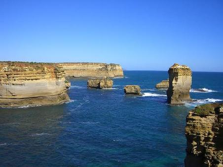 Felsen bei Loch Ard Gorge
