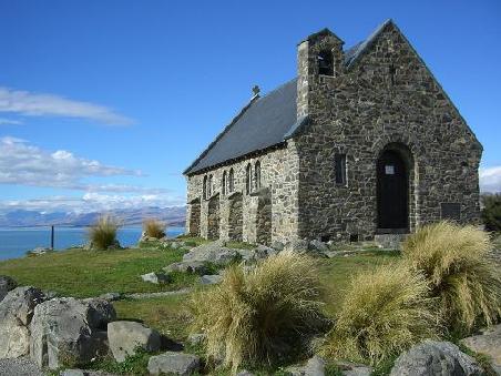 Church of the Good Shepherd am Lake Tekapo.