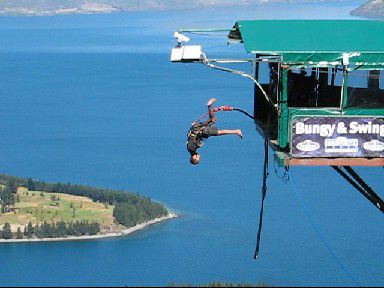 Bungy mit Salto