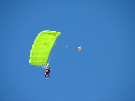 Beim Ladeanflug