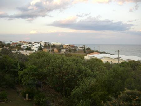Aussicht vom Balkon