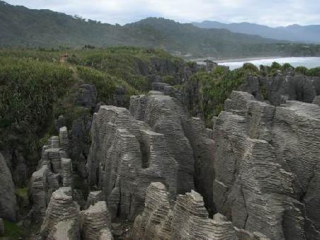 "The Pancake Rocks" zum ersten