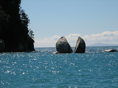 The Split Apple Rock