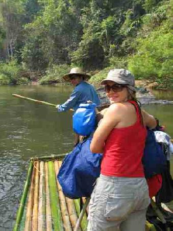Bambus Rafting