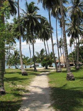 Strand Zugang