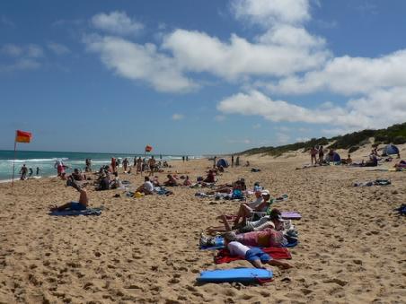 90 Mile Beach (aber hier nur die rechte Seite, denn die andere sieht aehnlich aus)