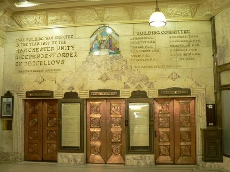 Die Aufzuege des Manchester Unity Building