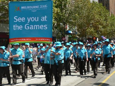 zu den Commonwealth Games Mitte Maerz bin ich leider nicht mehr in Melbourne
