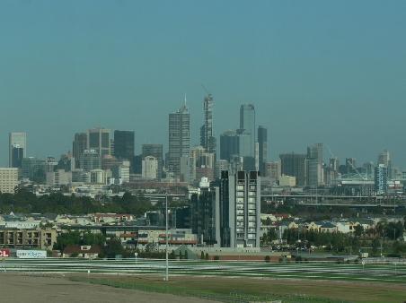 Der CBD von Melbourne