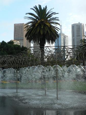 seltsamer Springbrunnen