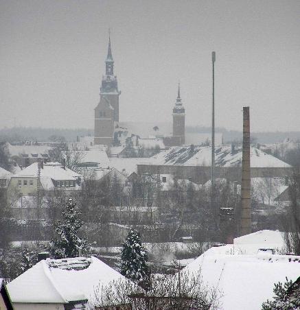 die "Skyline" meiner Heimatstadt Freiberg