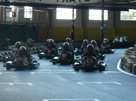 Go-Kart-Rennen am 18.3.