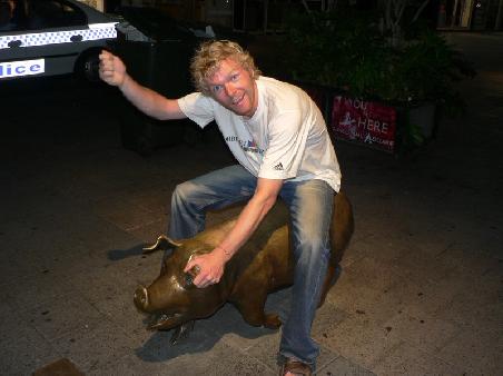 Schweinerei(ten), und die Polizei hab ich gar nicht bemerkt