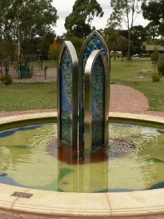 ein etwas anderer Springbrunnen in Hahndorf