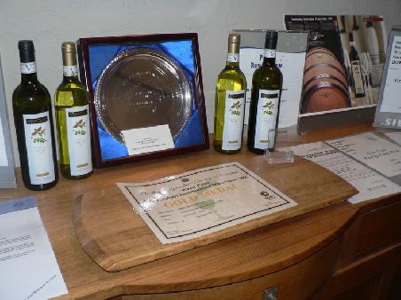 Goldmedaille fuer einen guten Cabernet Sauvignon