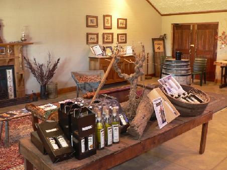 liebevoll gestaltetes Interieur bei "Vinecrest Fine Barossa Wines"