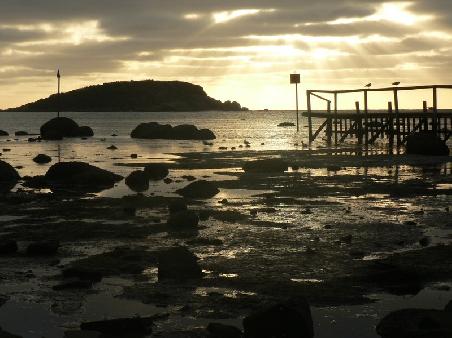 im Hafen von Victor Harbour