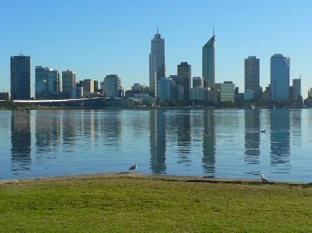 Skyline von Perth