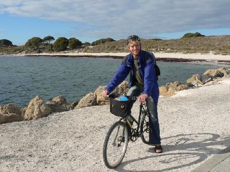 Endlich mal Fahrrad fahren (auf Rottnest Island)