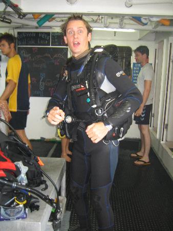 Adam, unser Dive-Instructor