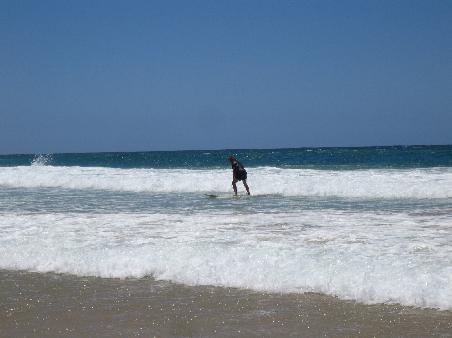 Jupi, surfen is klass!