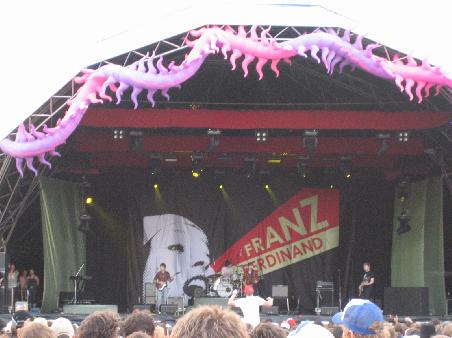 Big Day Out - Franz Ferdinand (naa, echt)