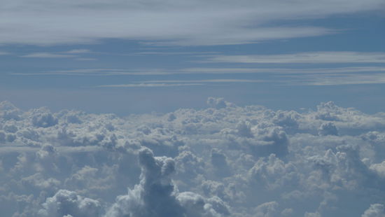 über den Wolken....