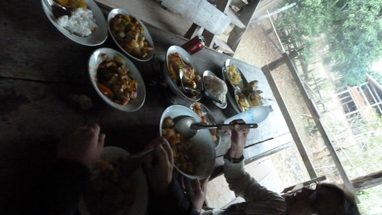 Man das war aber auch lecker. Und dieses mal hatten alle richtigen Hunger