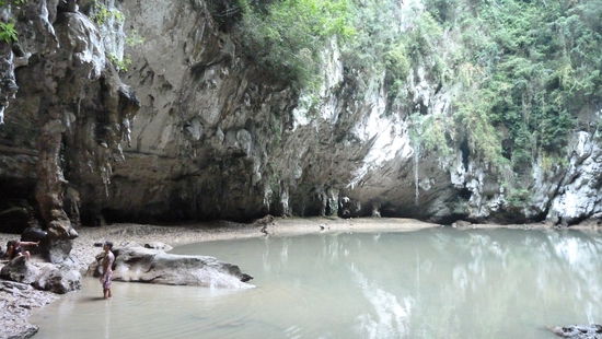 Die LAgune.. schade nur dass das Wasser nicht klar ist