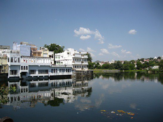 Udaipur hingegen ist nahe am Wasser gebaut.