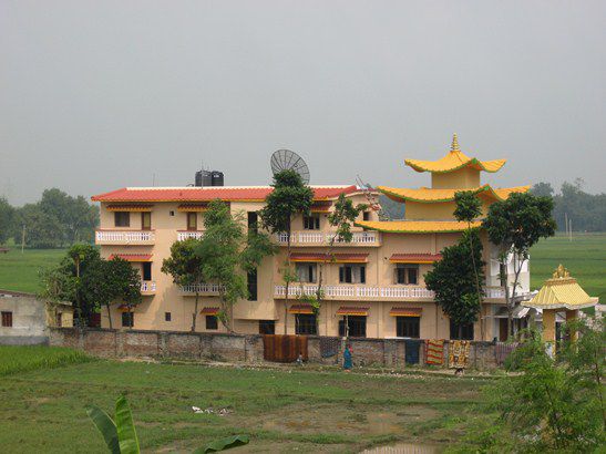 Bodhgaya, eine der 4 wichtigsten Städten des Buddhismus...
