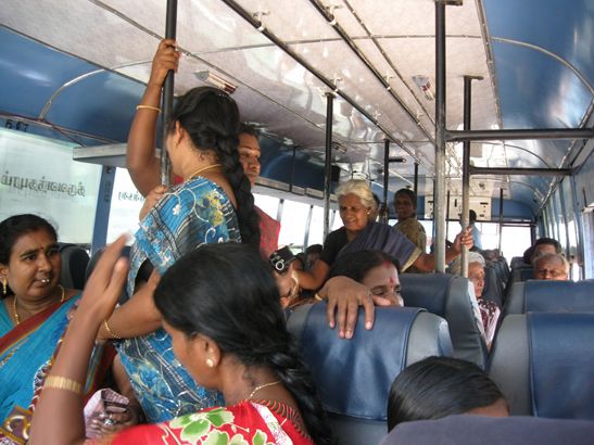 Dieser Bus ist noch nicht voll.
