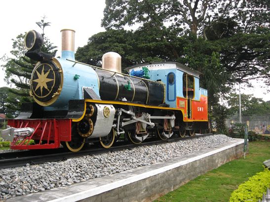 Und der alten Eisenbahnen.