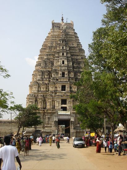 Hampi Bazaar.