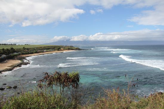 Surferpoint auf der Road to Hana