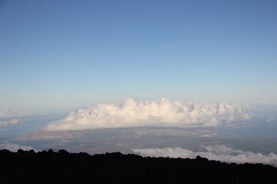 Geballte Wolken über der Stadt...