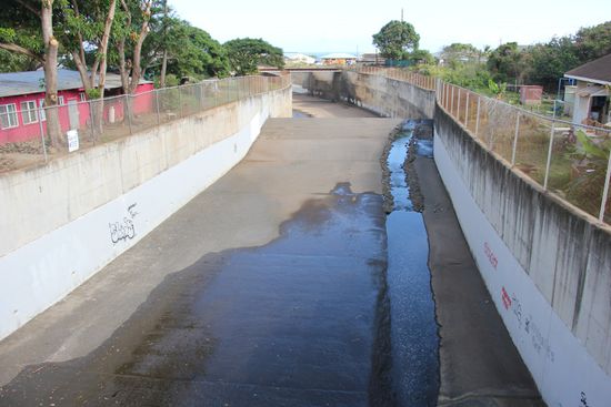 ausgetrockneter "Fluss"...