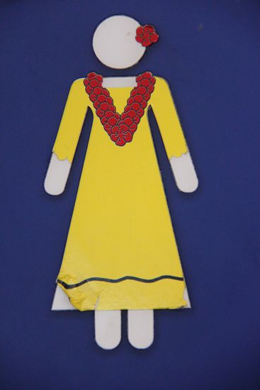 Selbst auf dem WC gibt es hier Hawaii Feeling!