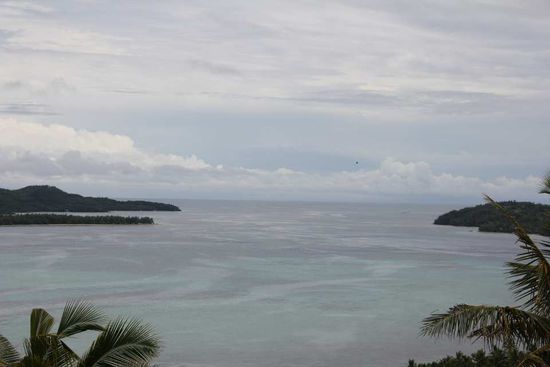 die Sicht war schon schön...