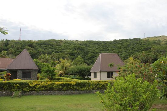links oben, zu dem Mast sind wir hoch gelaufen...