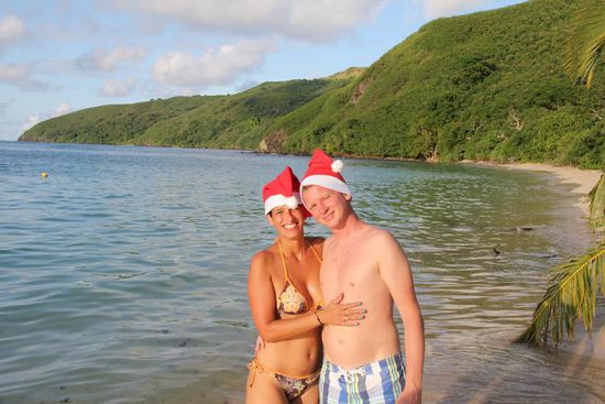 "Hausmeister Krause" und ich wünschen: Fröhliche Weihnachten vom Honeymoon Beach